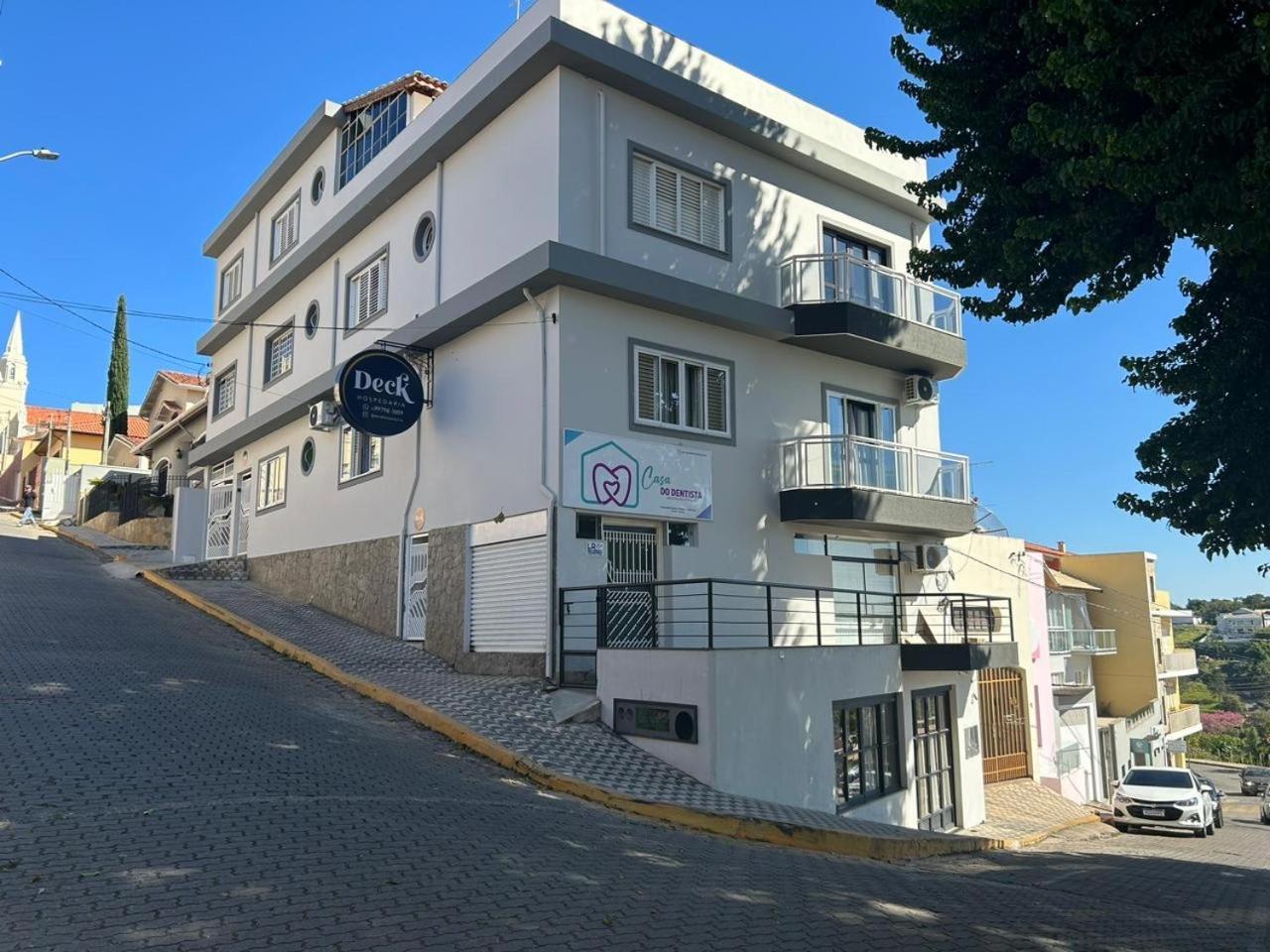 Deck Hospedaria Cunha Kültér fotó